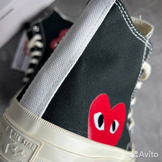 Кеды converse play comme des garcons