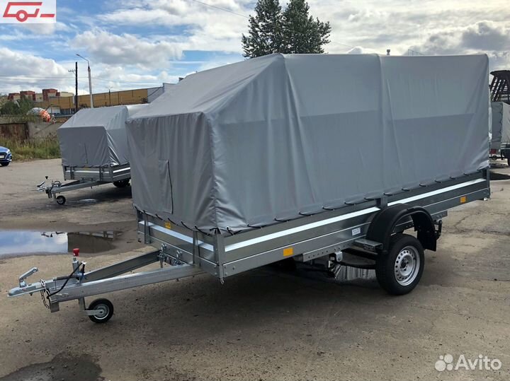 Прицеп 3,5х1,5 R13 рессоры Газель 2 листовые