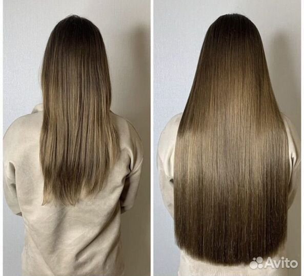 Наращивание волос коррекция