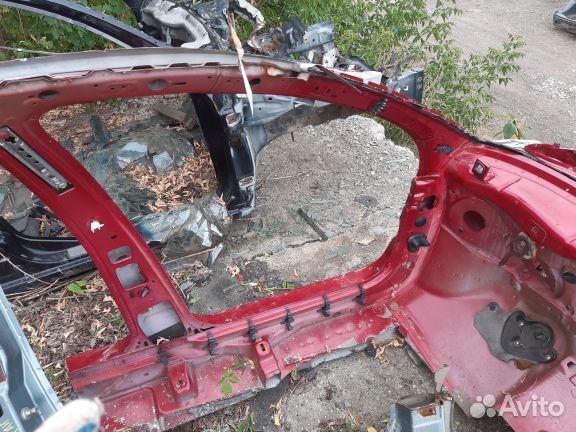 Лонжерон порог стойка левая Пежо 206