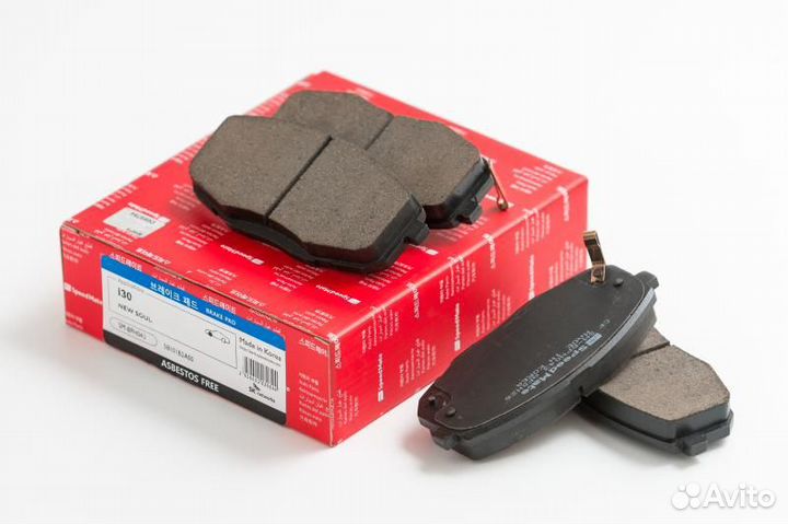 Колодки (без отв.) hyundai creta, i-30 / cee'd (ed) (2006), soul ii (ps)