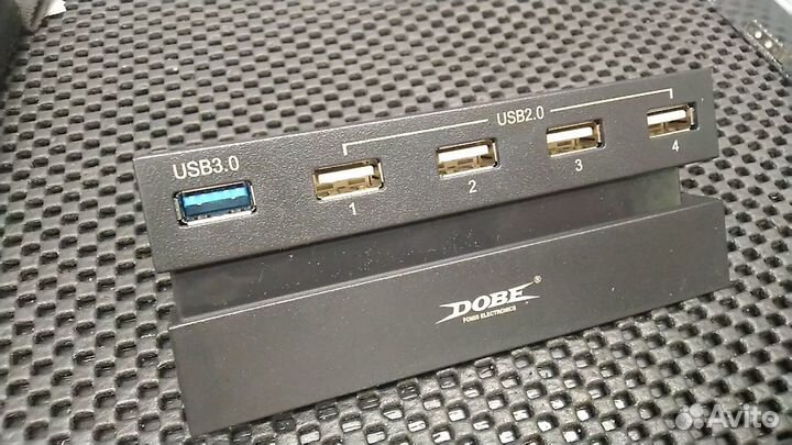 Новый 5 портовый USB HUB для приставки sony PlaySt