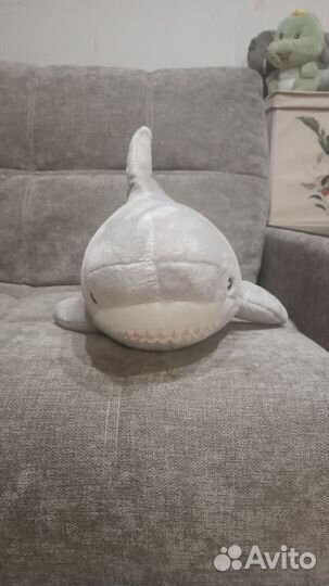 Мягкая игрушка акула, 65см