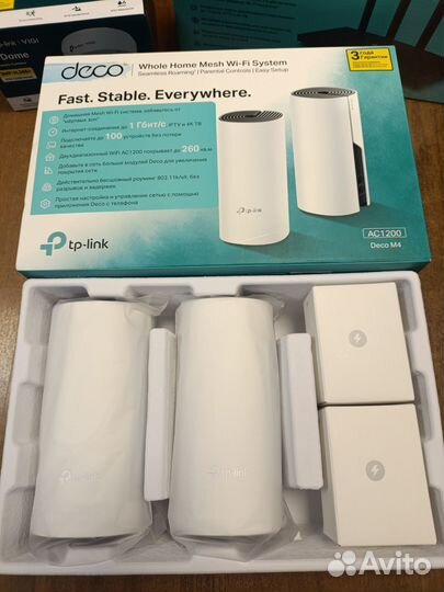 Роутер wifi (mesh-система) TP-Link Deco M4 2-pack