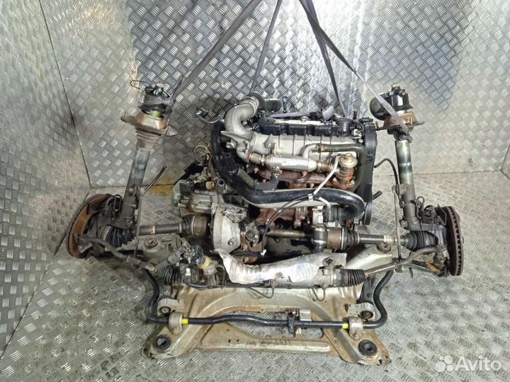 Двигатель двс Citroen C5 2.0D RHZ 10dyka