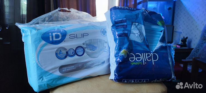 Подгузники для взрослых и пелёнки