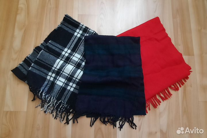 Шарфы шерсть, кашемир