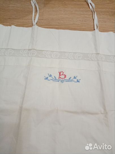 Наволочки антик с монограммой 52*61см