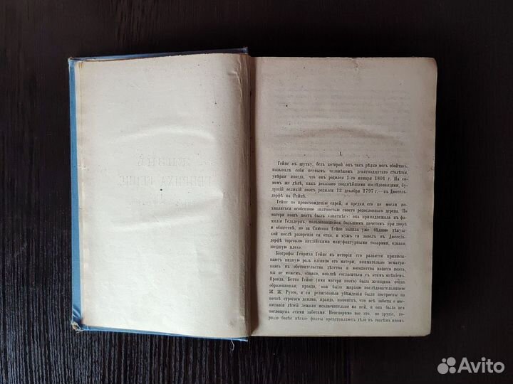 Антикварные книги Г.Гейне 1904г