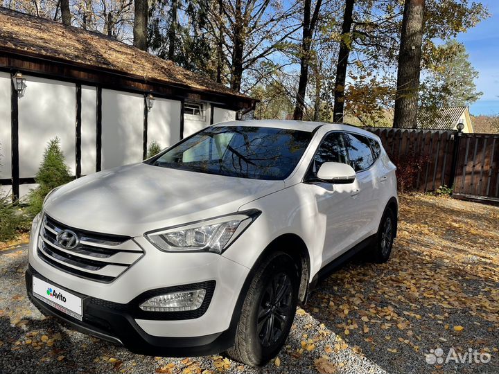 Hyundai Santa Fe 2.2 AT, 2015, 179 700 км