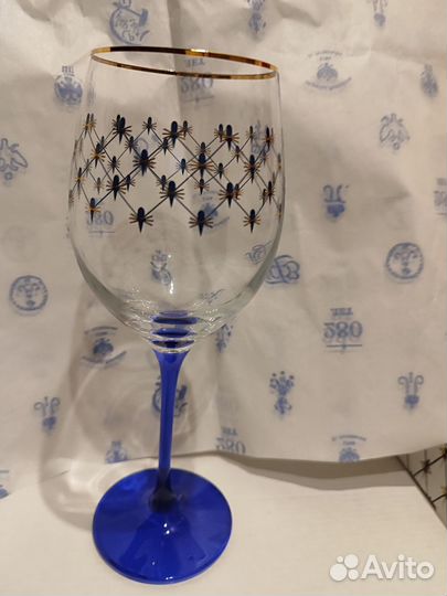 Бокал для вина Кобальтовая сетка, ифз