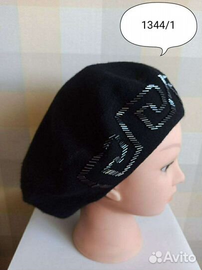 Берет женский новый(валеная шерсть)