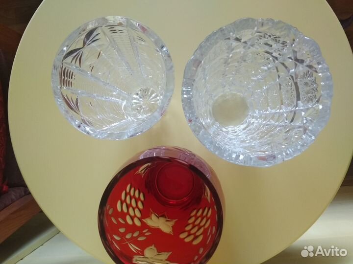 Хрустальные вазы СССР