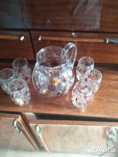 Набор посуды Кувшин и 6 стаканов