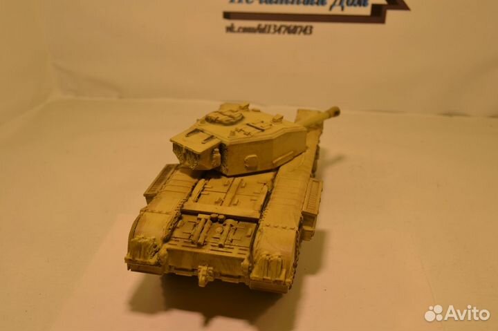 Макет тяжелого танка Черчилль 7 WOT
