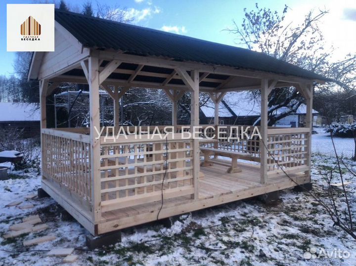 Качественная беседка BSD-2387