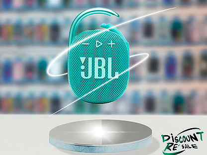 JBL Clip 4 Teal (оригинал, запечатана)