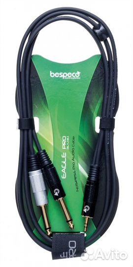 Кабель miniJack-2Jack Bespeco eaymsj300 3 m