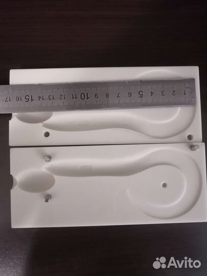 Формы для литья силиконовых приманок