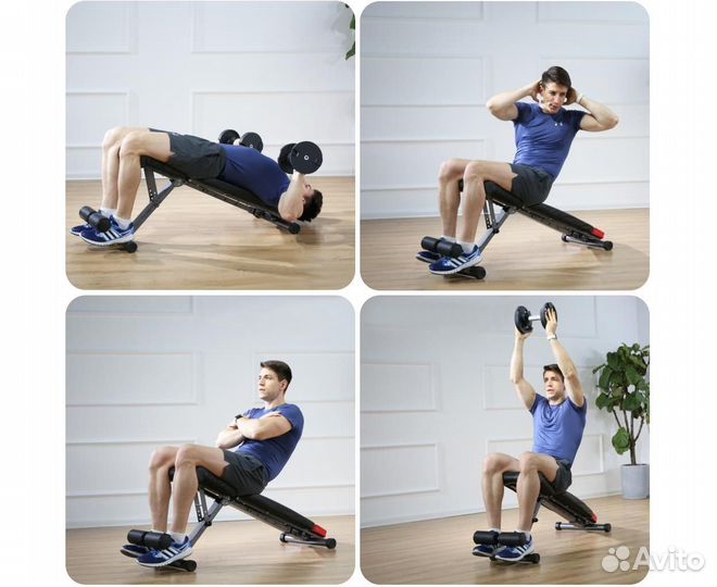 Скамья силовая универсальная DFC D369