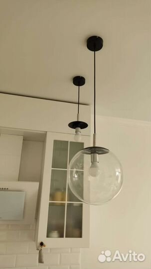 Светильник потолочный подвесной бу