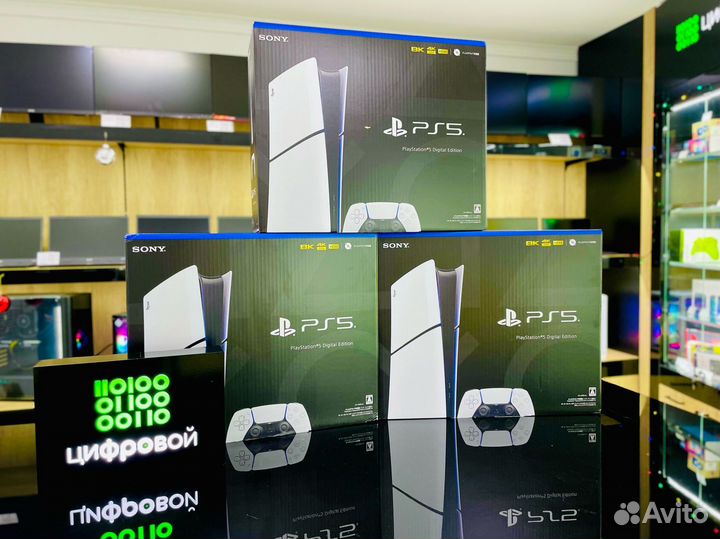 Новая Sony Playstation 5 Slim Digital Edition 1Tb