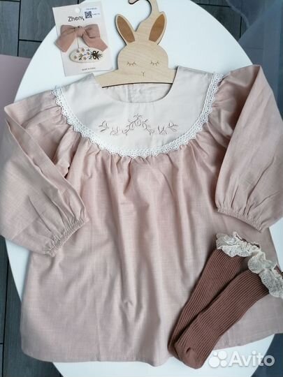 Платье в стиле zara ретро новое 86 92