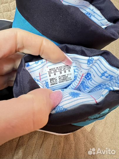 Сапоги Адидас детские 20