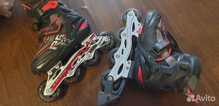 Роликовые коньки детские раздвижные