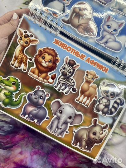 Игры для малышей на липучках