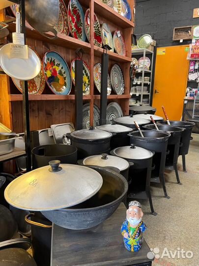 Казан чугунный 8 литров Узбекистан Наманганский