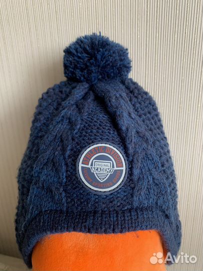 Шапка шлем детская зимняя для мальчиков
