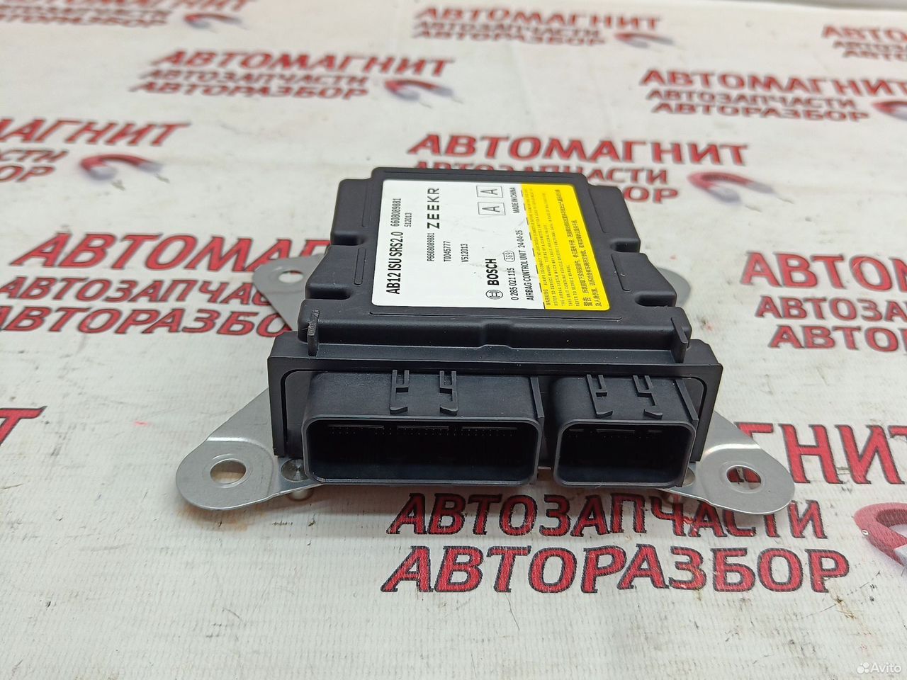 Блок SRS Zeekr 001 Рест сработал