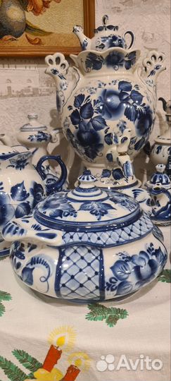 Гжель столовая