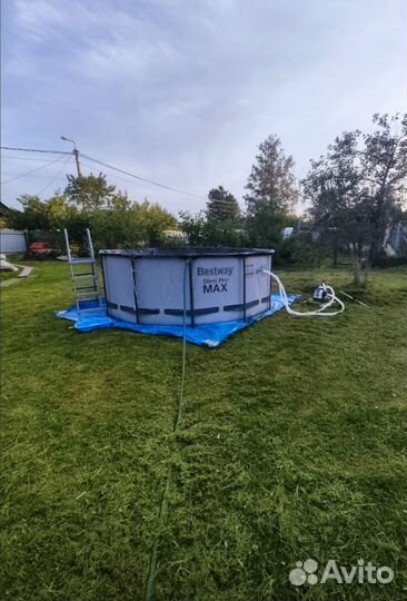 Каркасный бассейн 366 на 122