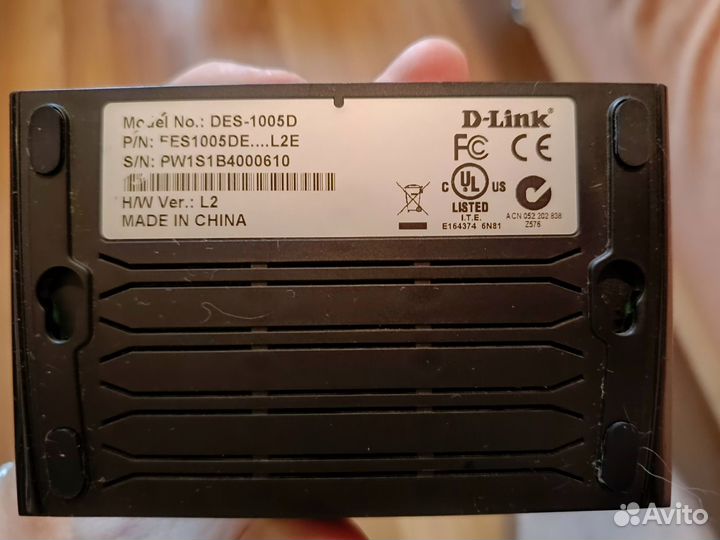 Коммутатор D-Link DES-1005D Fast Ethernet