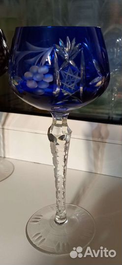 Хрустальные бокалы для вина.Германия