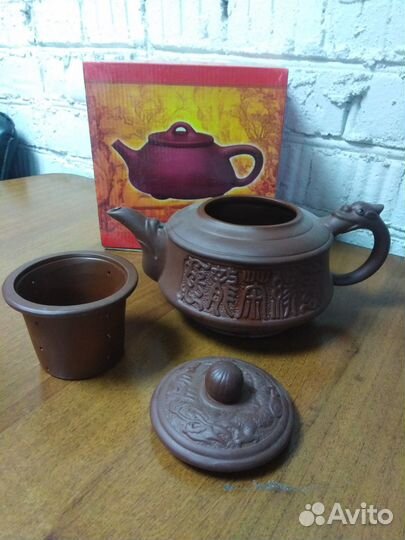 Чайник глиняный 
