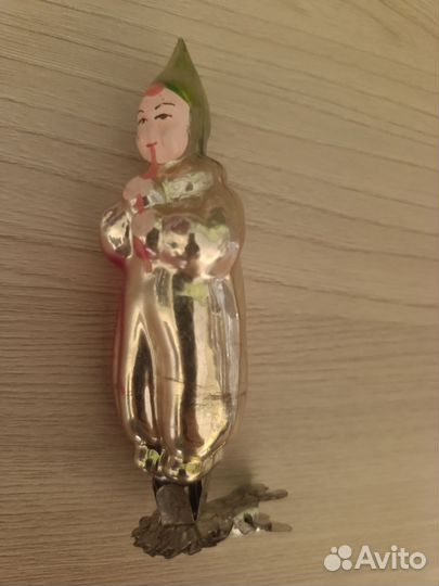 Елочные игрушки СССР на прищепке персонаж
