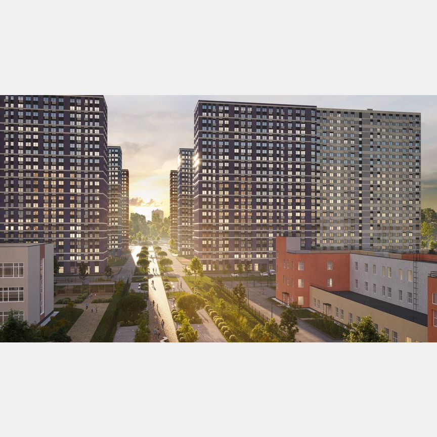 1-к. квартира, 35,7 м², 4/23 эт.