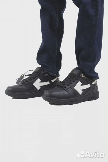OFF-white кеды OUT OF office чёрные 305335