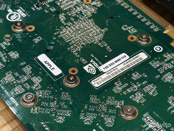 Видеокарты Apple Mac Pro 7300GT, 9800GT