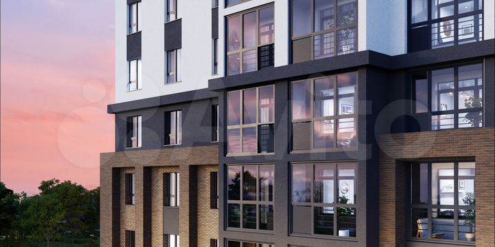 2-к. квартира, 64 м², 17/24 эт.