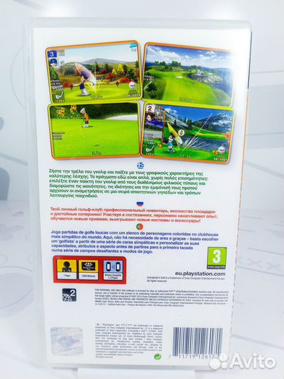Игра для PSP Everybody's Golf б/у с гарантией