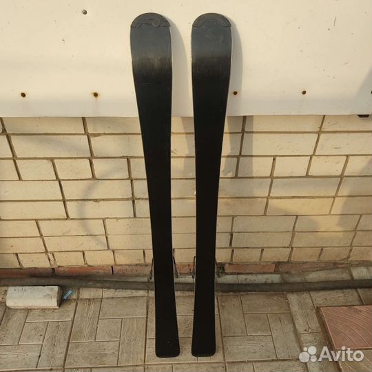 Горные лыжи детские 120, ботинки горнолыжные