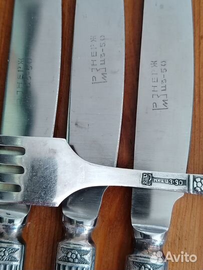 Столовые приборы мельхиор СССР
