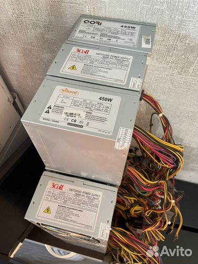 Блоки питания 400w 450w 500w