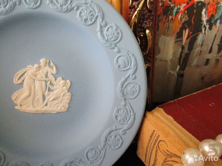 Тарелка яшмовый фарфор wedgwood