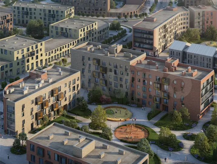 2-к. квартира, 63,5 м², 1/5 эт.