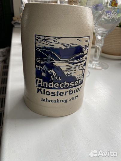 Пивная кружка керамика